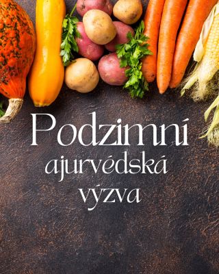 Tak co, přidáte se? https://www.forendors.cz/ajurvedacesky/s/podzimni-ajurvedska-vyzva
