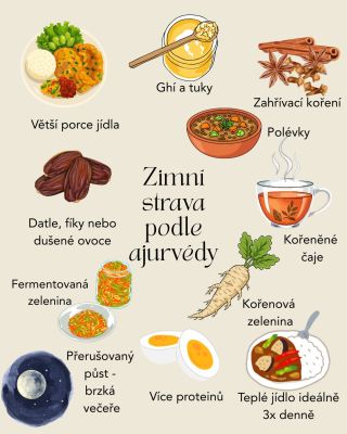 1) Větší porce jídla V zimě je trávení nejsilnější a tělo potřebuje víc energie na udržení tepla. Větší porce nejenže...